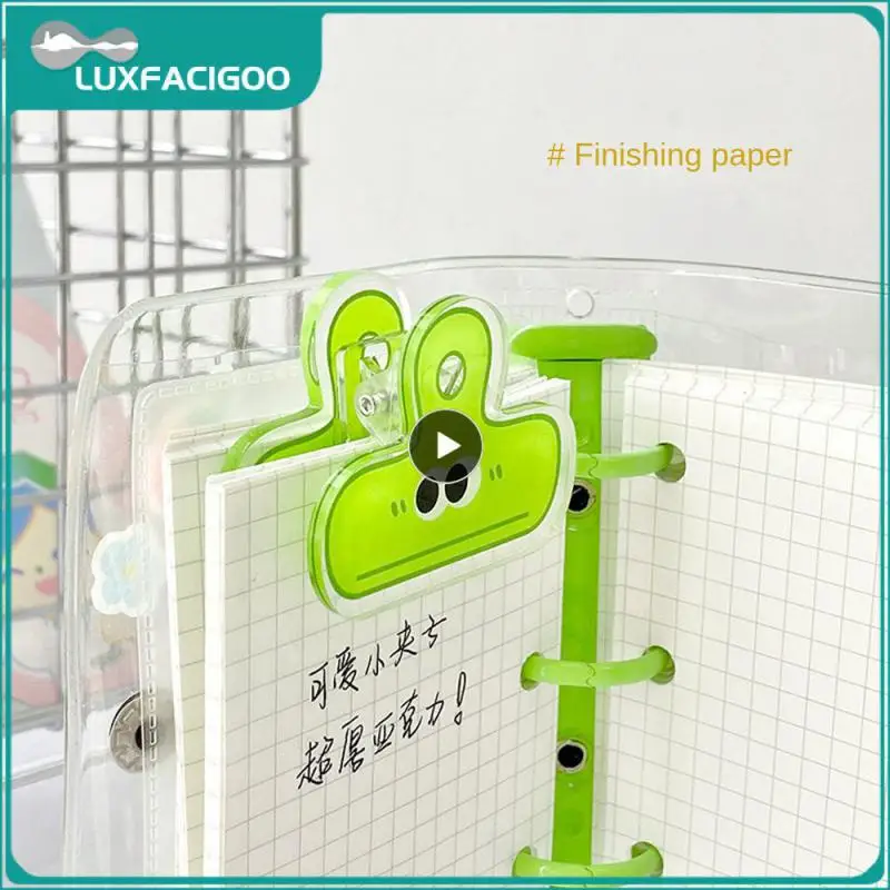 

Loose-leaf/spring Binder Creative Cartoon Multi Specification And Multi-purpose Not Easy To Relax After Repeated Use Clip