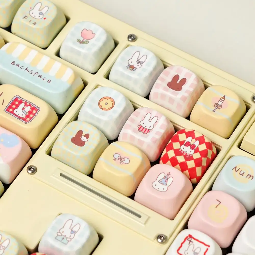

Miffy Rabbit: A New Original Moa Keycap A Versatile Cartoon Keycap and A Romantic Gift The Best Gift for Friends