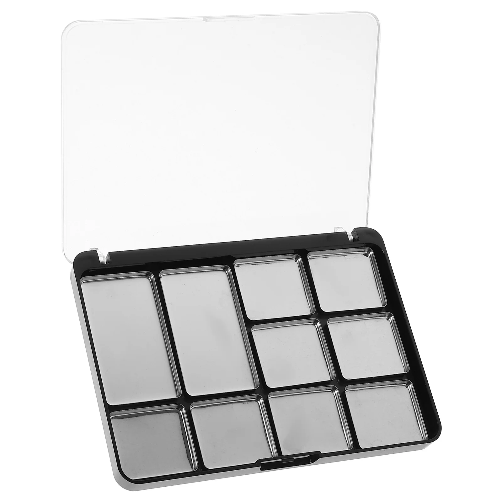 

Pans Eye Shadow Storage Tray Eyeshadow Makeup Pallet Empty Palette Case with Miss