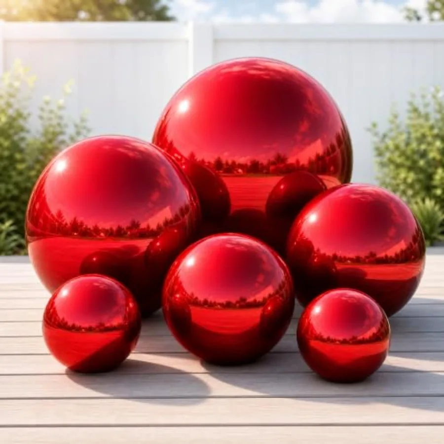 Inflatable Mirror Ball For Outdoor Events, Aluminum-Coated Silver, Reflective Surface And Quick-Inflate Design