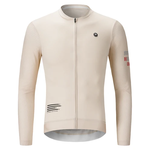 Imagen 2 del producto RION-Camiseta de ciclismo para hombre, camisetas de manga larga para bicicleta de montaña, camisetas de montaña, ropa de equipo de bicicleta profesional transpirable 15 ℃ -24 ℃