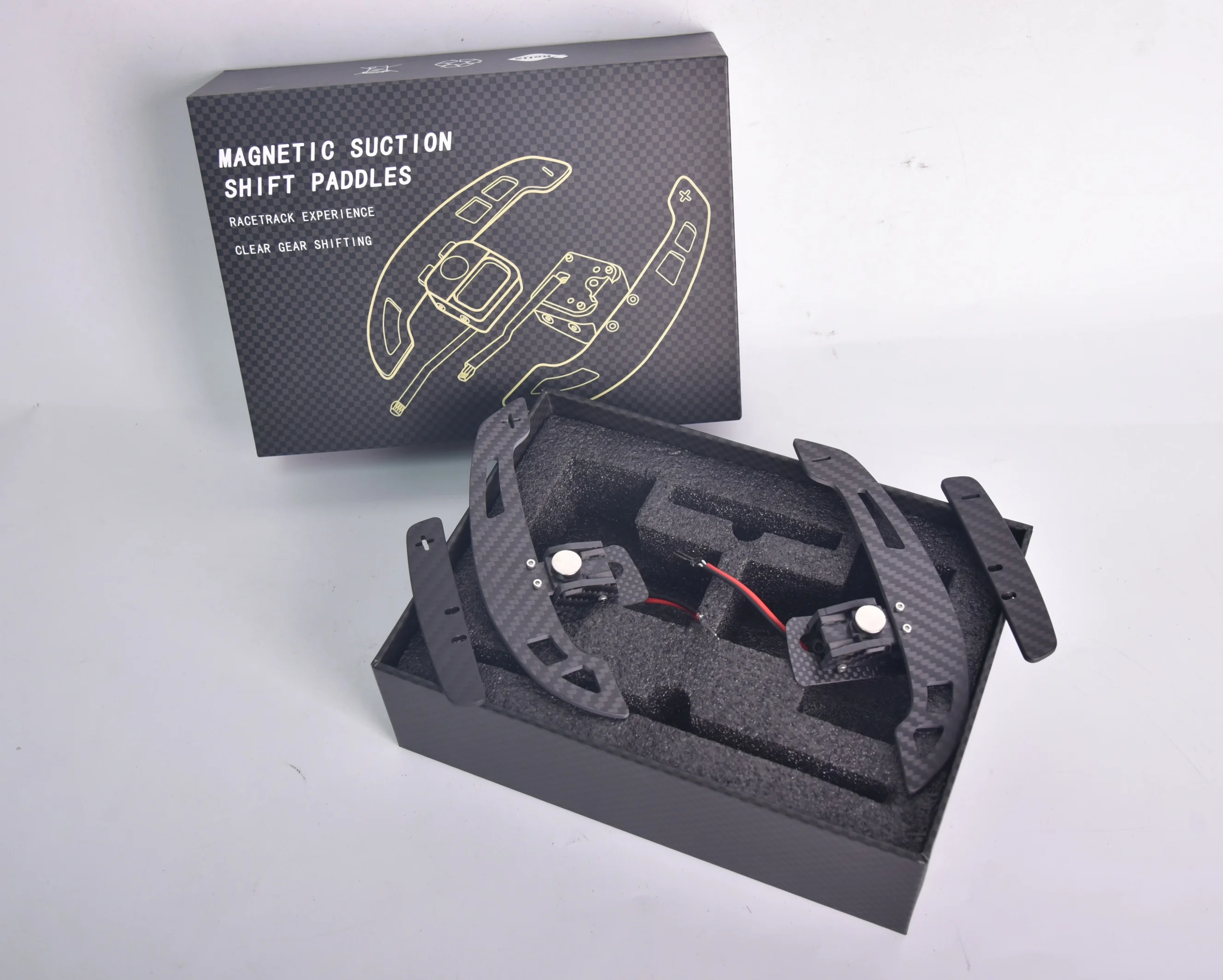 Newly Upgraded Carbon Fiber Magnetic Shift Paddles Enhance Driving Experience Suitable for Lynk & Co 2021 2022