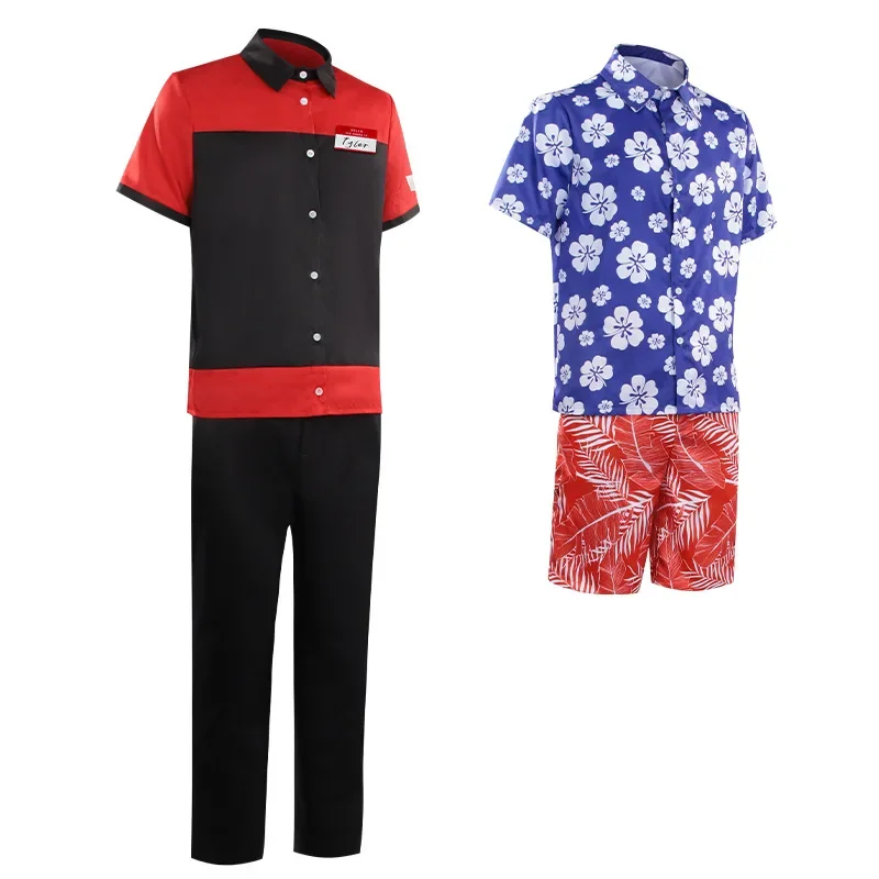 Manny Burger Store Cosplay-Uniform Bryan Tyler Mitarbeiter Bryan Tyler Uniform Cosplay Arbeitskleidung@0Z*