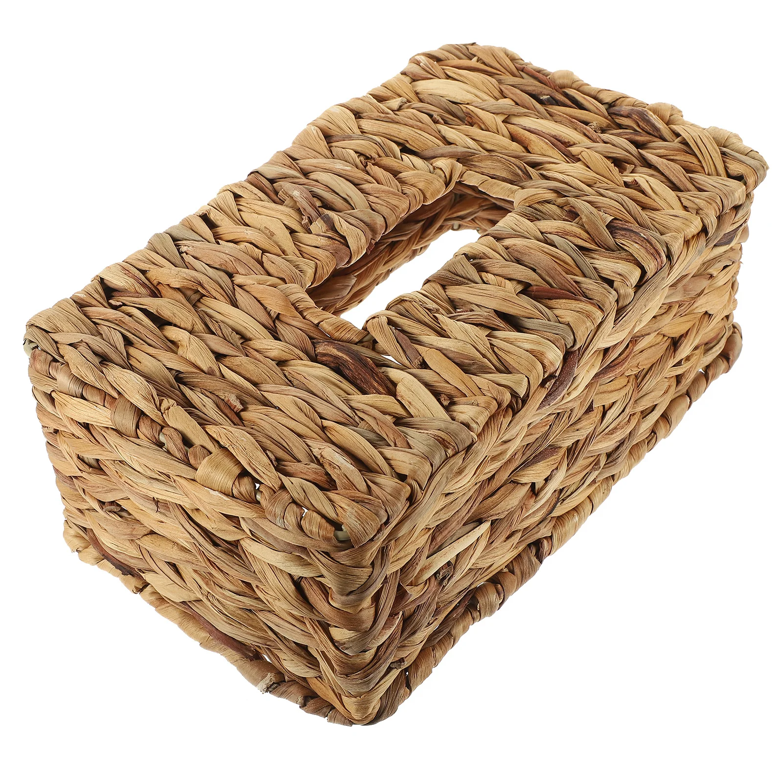 

Woven Tissue Basket Natural Handmade Square Storage Box For Bedroom Home Napkin Holder Paper Towel Container Decorative