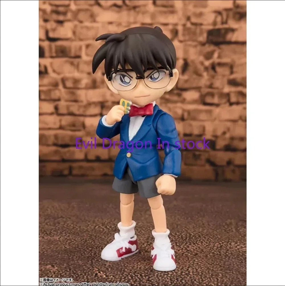 

100% Original Bandai SH Figuart SHF Conan Edogawa Resolution Part Detective Conan in Stock Anime Action Collection Figures Toys