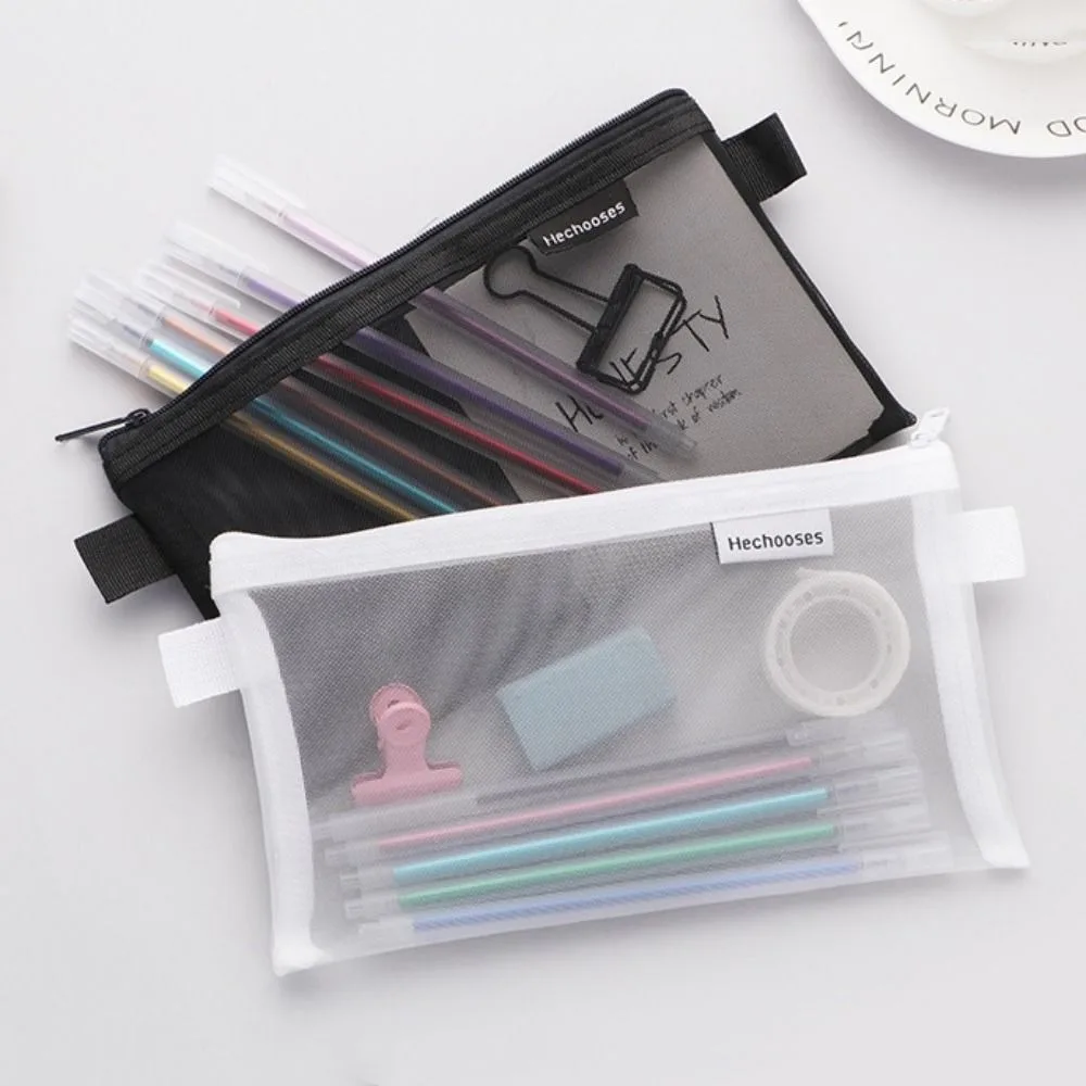 Сплошной цвет, сетчатый кошелек для монет, прозрачная сумка для хранения мелочей, мини-кошелек для монет, сумка для хранения кабеля для передачи данных, сетчатая косметичка