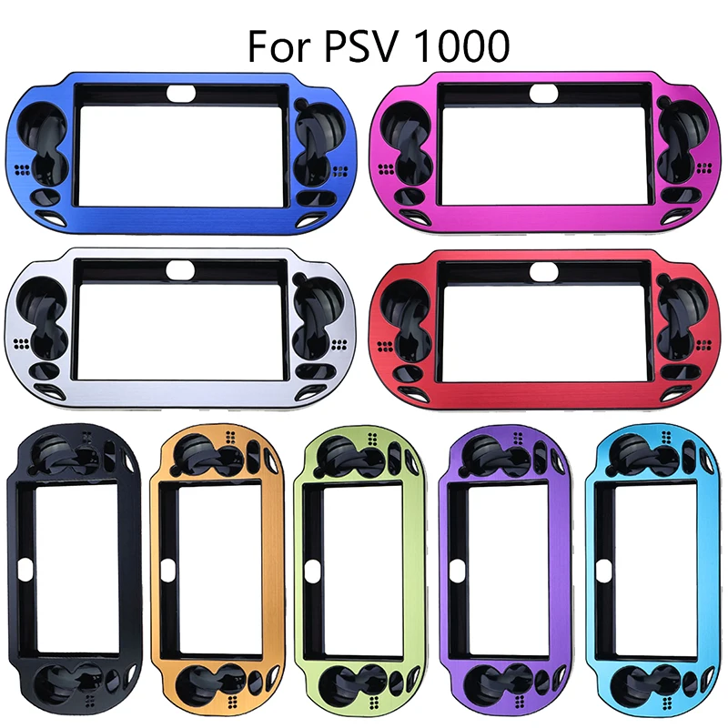 Cangkang pelindung kulit casing keras Aluminium plastik baru untuk PSV PS Vita 1000 PSV1000 penutup pengontrol Aksesori konsol Game