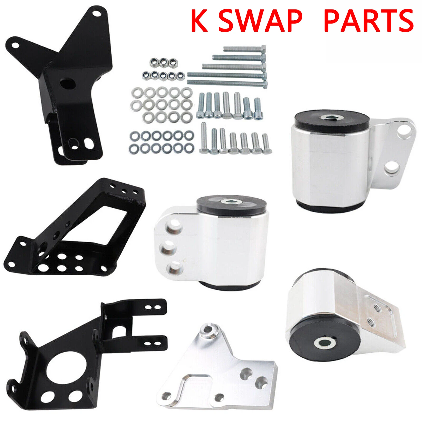 

New Engine Mount Swap Kit For Integra 94-01 For Honda Civic 92-95 Del Sol 93-97