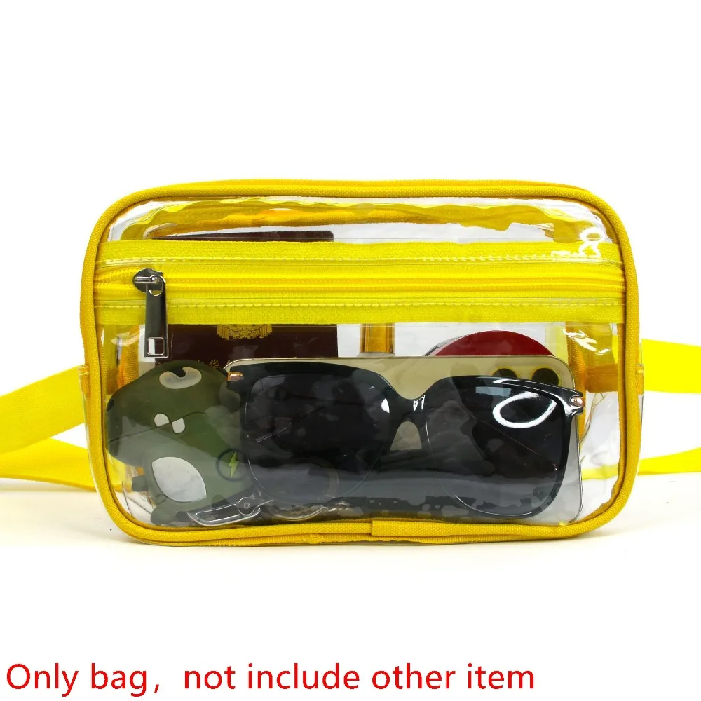 

Shoulder Bag Transparent Waist Bag Phone Bag Sport Woman Waist Packs Coin Purse Chest Bag Fanny Pack