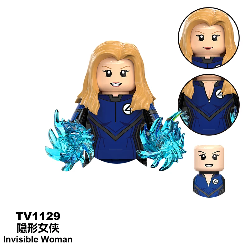 Fantastic Four 2026 Neue Bausteine Mini-Actionfiguren Lernspielzeug DIY-Spielzeug Geschenke für Kinder