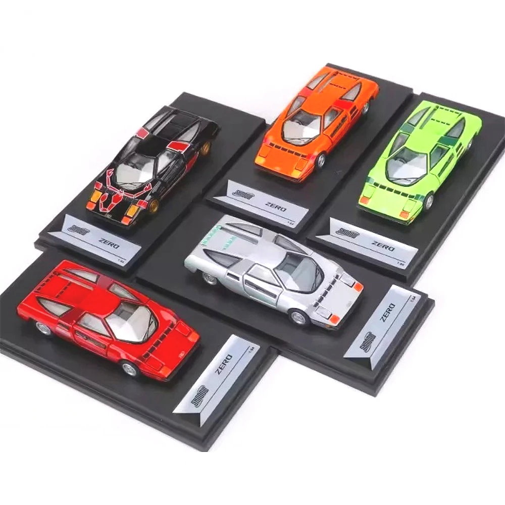 

DCT 1:64 DOME-0 Sports Car Model Car Vintage Super Cars Vehicle Diecast Car Collection Toy Station Vehicle Birthday Gift