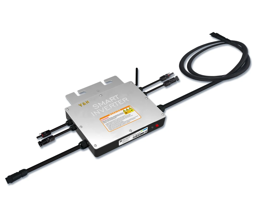 800W 110V/220V Smart Grid MPPT Micro Inverter WiFi Mobile APP Standby DIY Solar System