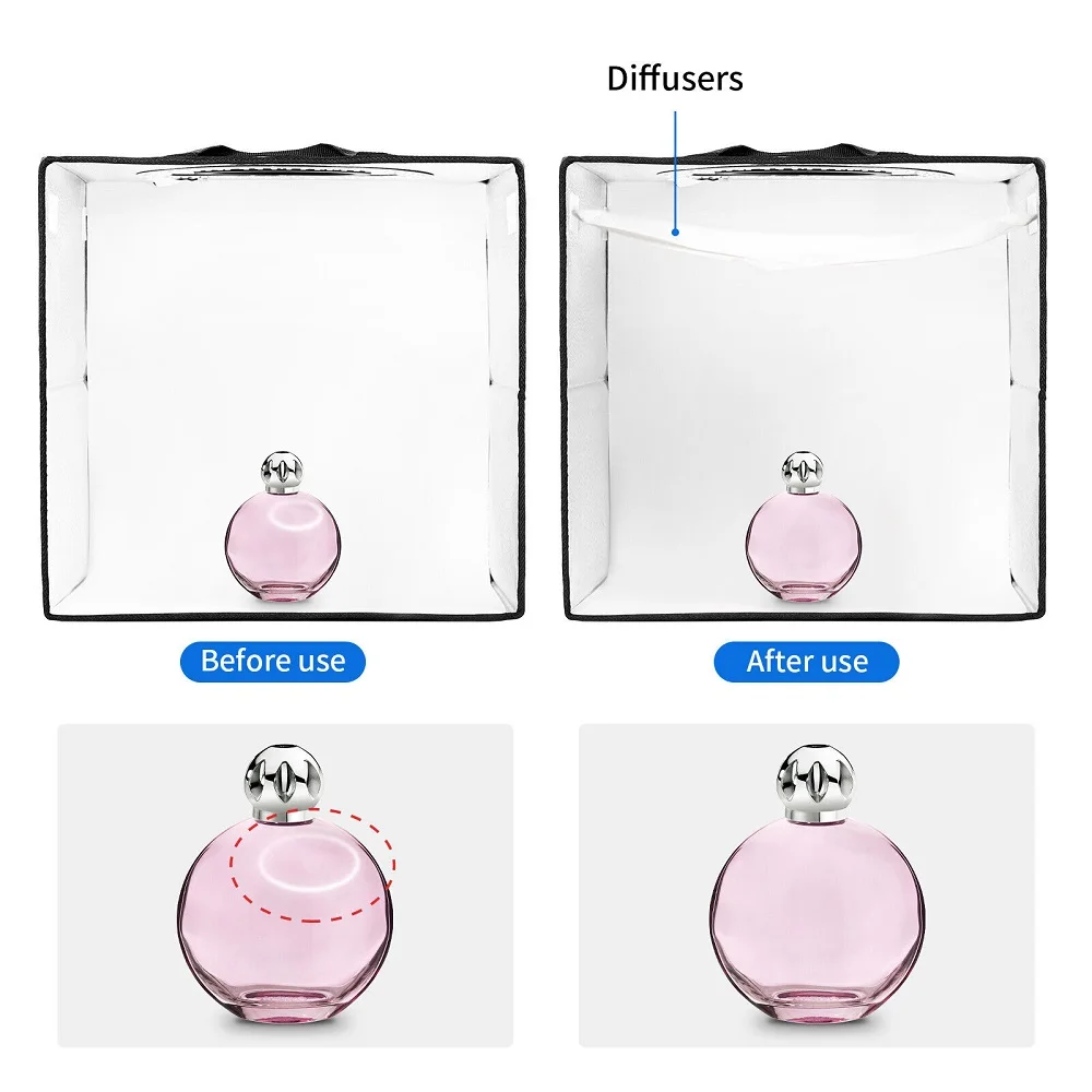 Новейший портативный фотобокс для фотостудии