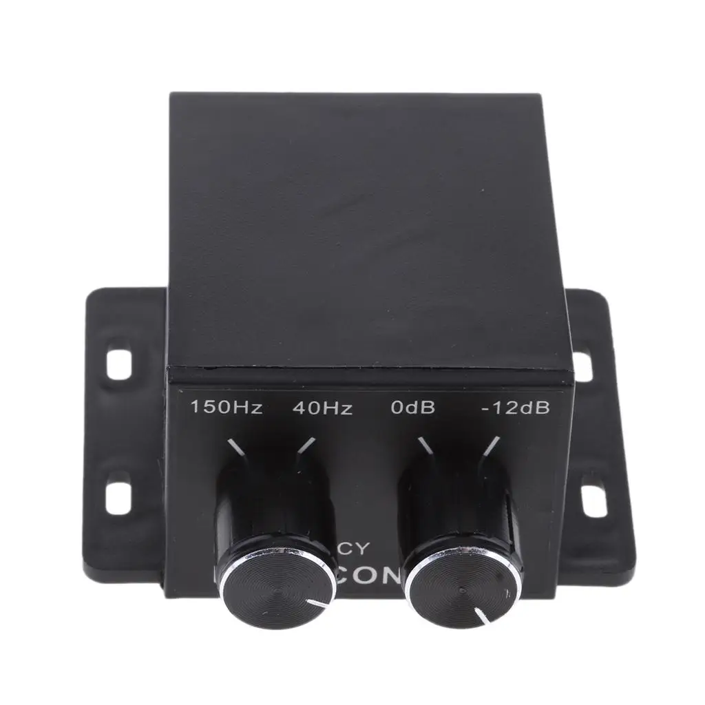 

Car RAC Adjust Amplifier Subwoofer Equalizer Crossover Controller