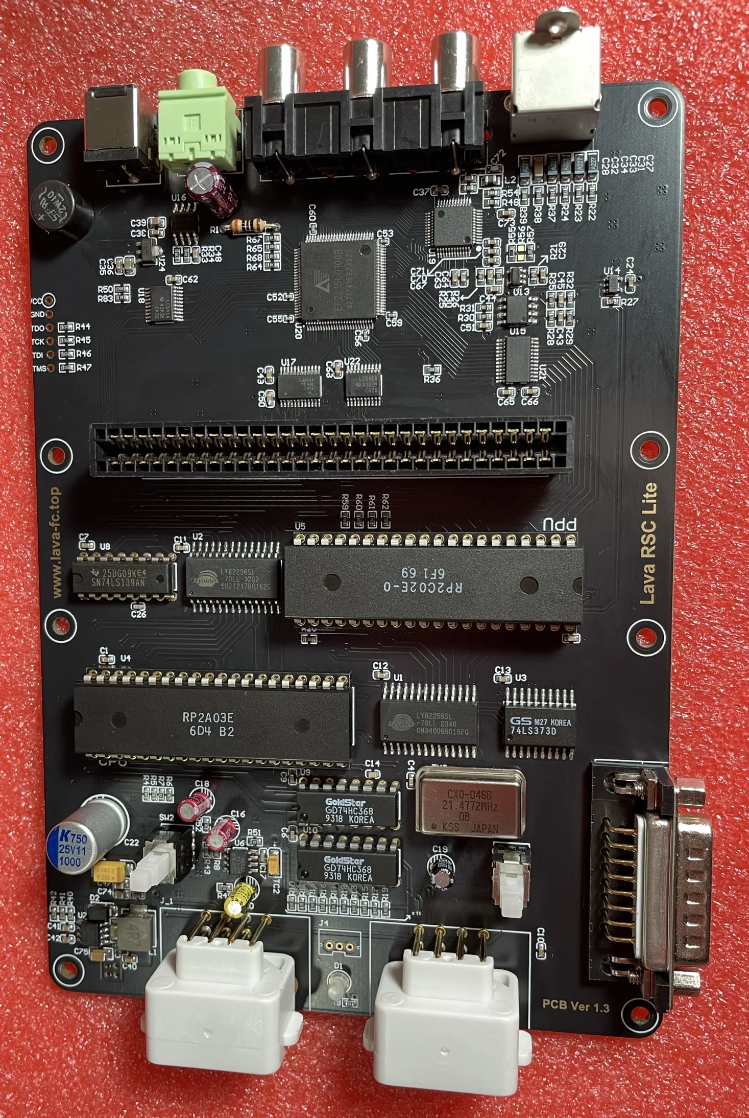 RGBFC Nesrgb Rgb Fc Retro Game Lava Rsc Lite, Rgb, S 및 Av 지원