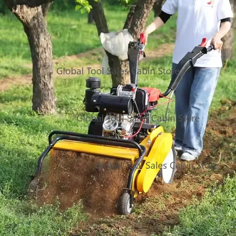 

Hot Sell 50cm and 60 cm Wide Rotary Soil Ground Agricultural Weeder Garden Machinery for Orchard Lawn Care Can Hoe Grass