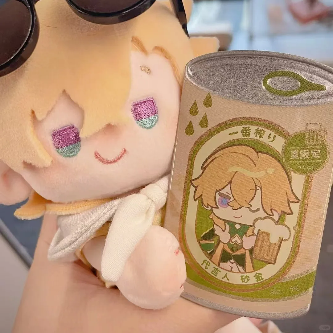 

Плюшевая игрушка Sampo (Хонкай: Стар Рейл), милый пухлый чиби-персонаж, коллекционная аниме-игрушка, подарок на день рождения для любителей аниме