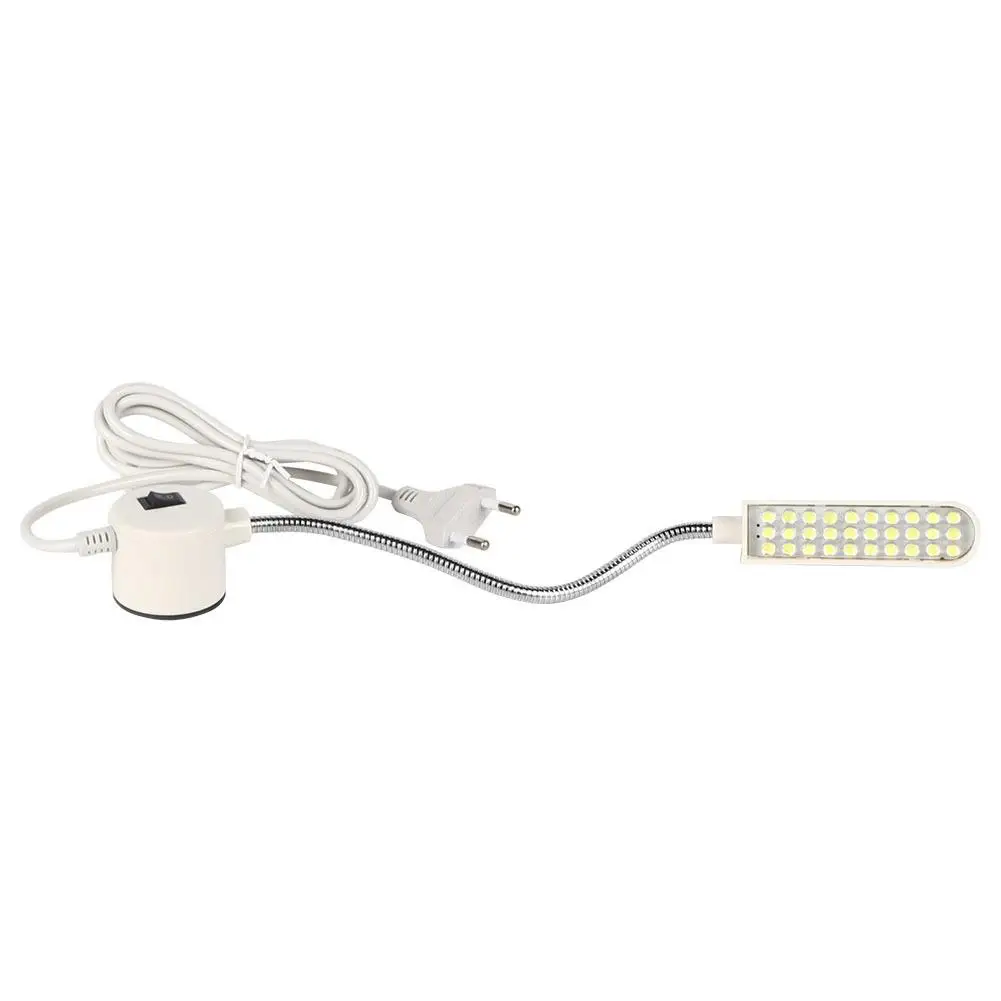 Flexible Gooseneck LED Sewing Machine Light Magnetic Work Lamp for Industrial Warehouse Garage