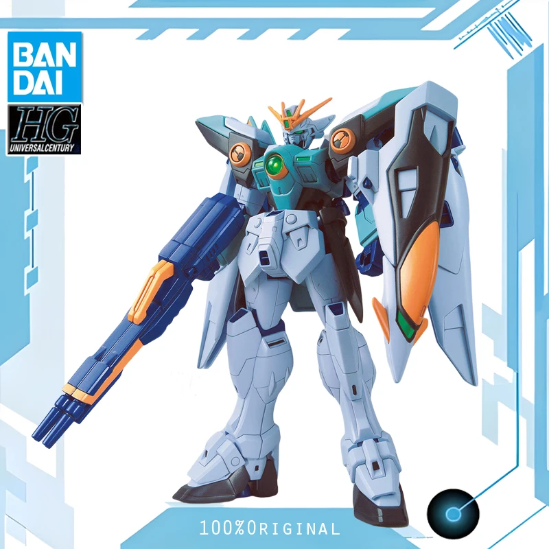 BANDAI Anime HGGBB 1/144 GUNDAM BREAKER BATTLOGUE WING GUNDAM SKY ZERO Model Kit Assembly Plastic Action Toys Figures Gift