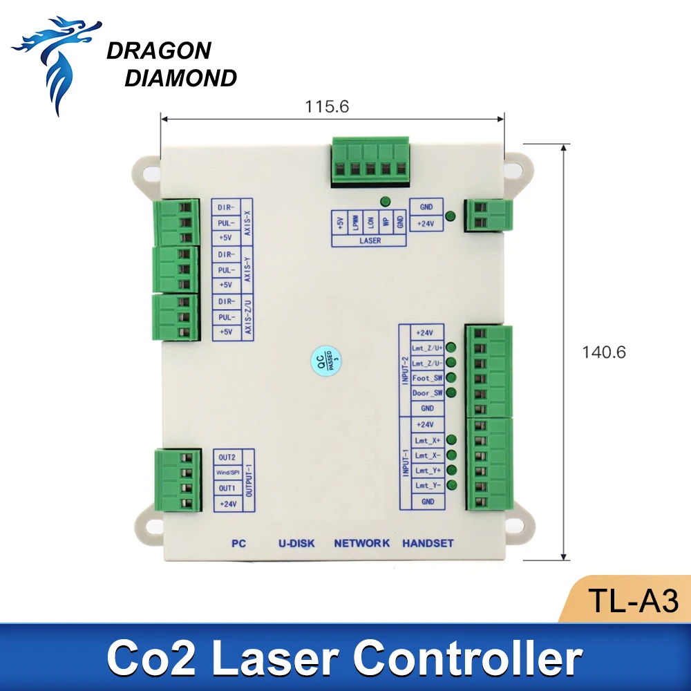 Imagem -02 - Sistema Original do Controlador do Laser para a Máquina de Corte Gravura Ruida Leetro Tl-a3 Tl-a4 Tl-a1 Co2