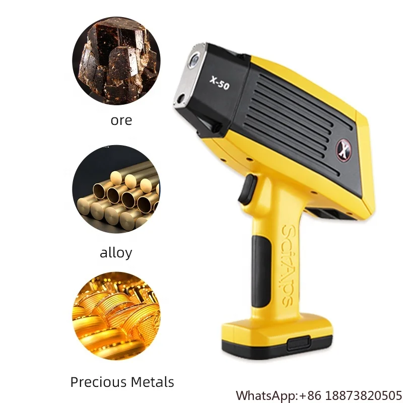 SciAps X-50 XRF handheld analyzer Metal X-ray Fluorescence Spectrometer forNon-ferrous metals analyzer