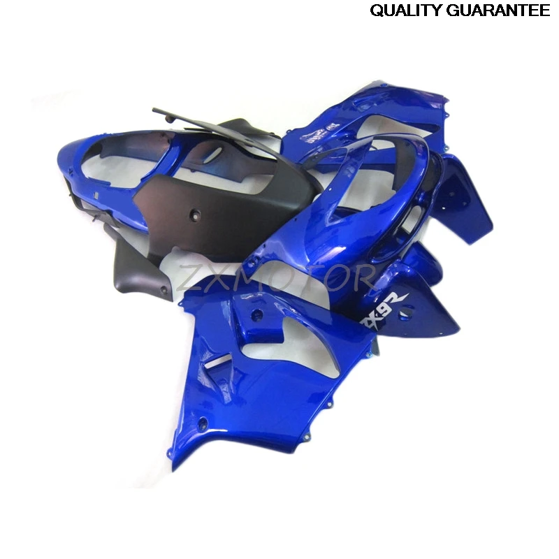

Replace Cool fairings kits Fit For Kawasaki Ninja ZX9R 1998 199 Superior Fairing zx9r 98 99 Blue Black Moto Parts 75