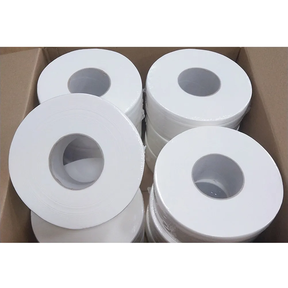 2Pcs Large Diameter Toilet Paper Rolls Made from Pure Wood Soft Gentle for Home Office Family Everyday Use