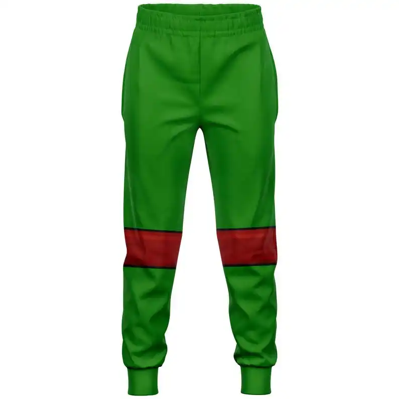 Autumn and Winter New Ninja Turtles Four Brothers Digital Printed Pants Festival Activity Role Playing Family Clothing