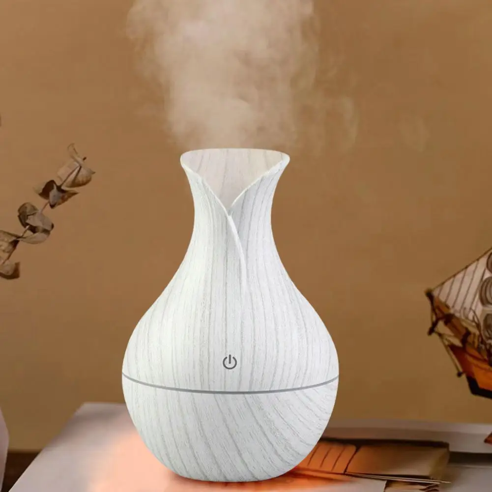 Desktop mini personal ultrasonic humidifier aromatherapy with colorful LED night light, office, bedroom, dorm room, USB power
