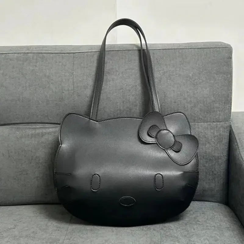 

Sanrios Shoulder Bag Hello Kittys Kawaii Cartoon Fashion Cute Cartoon Girly Heart Portable Backpack Large Capacity Student