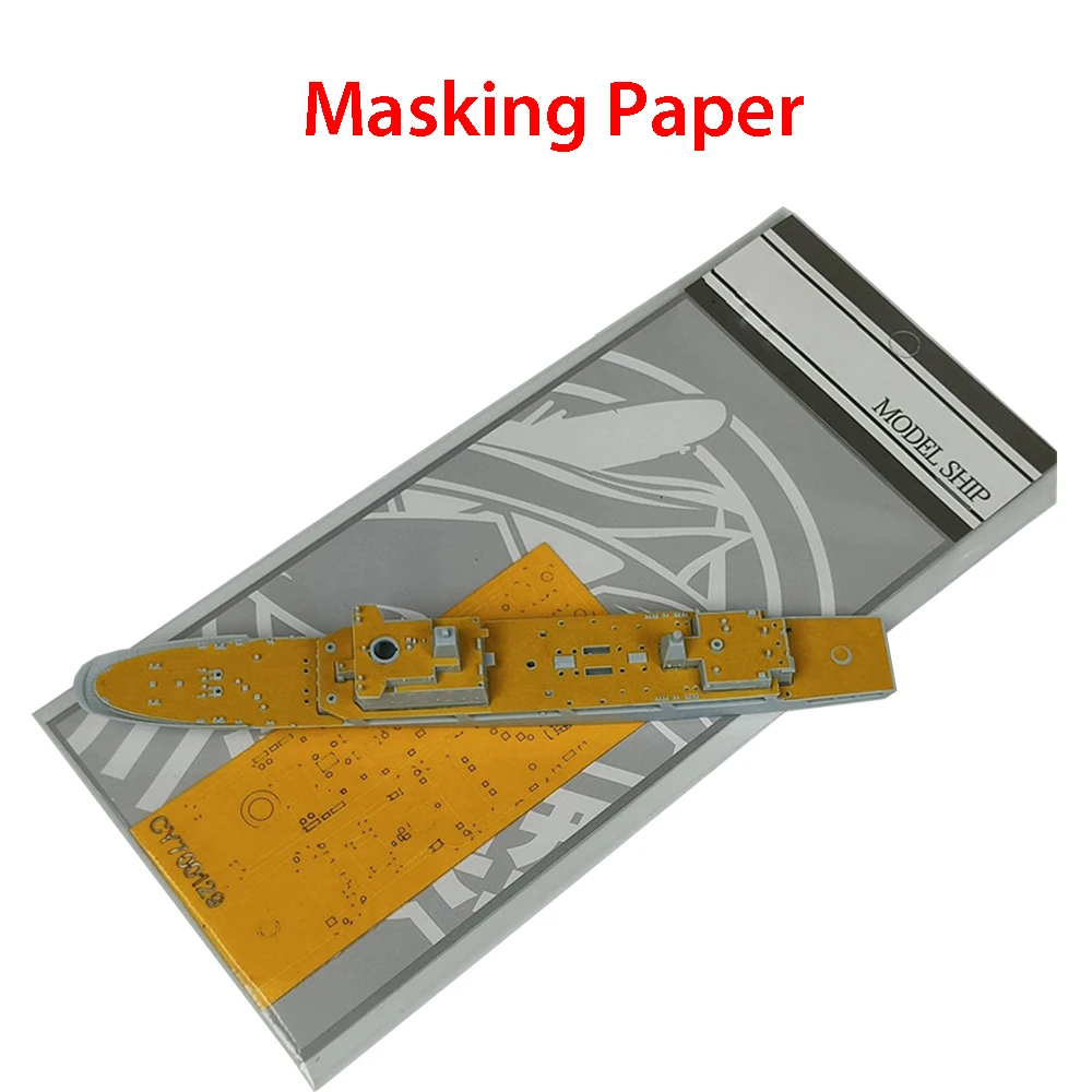 

Маскировочная бумага для наборов масштабных моделей CY700129 1/700 815G Класс Tianwangxing Малярная бумага