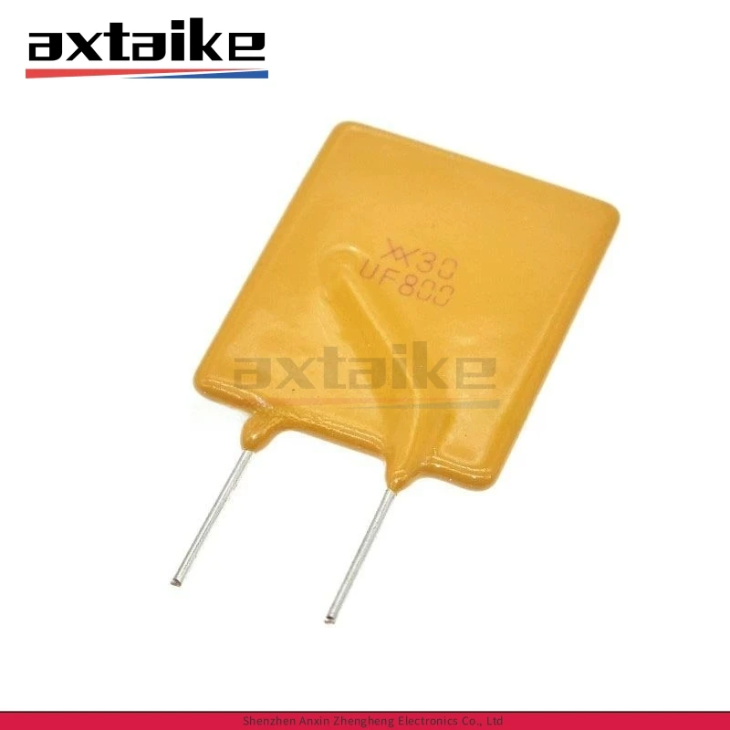 

20PCS RUEF800 UF800 8A 30V PTC Resettable Fuse PPTC RUEF Yellow Square DIP 2Pin