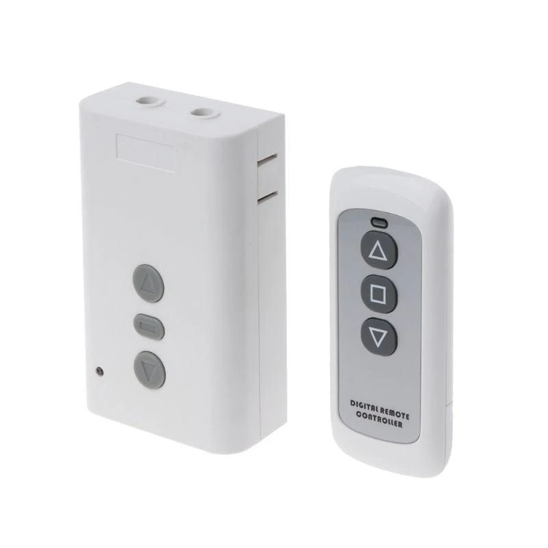 G6DC 433MHz AC220V 2CH Receiver RF Transmitter Wireless Remote Control Switch for Garage Door Motor Forward Reverse