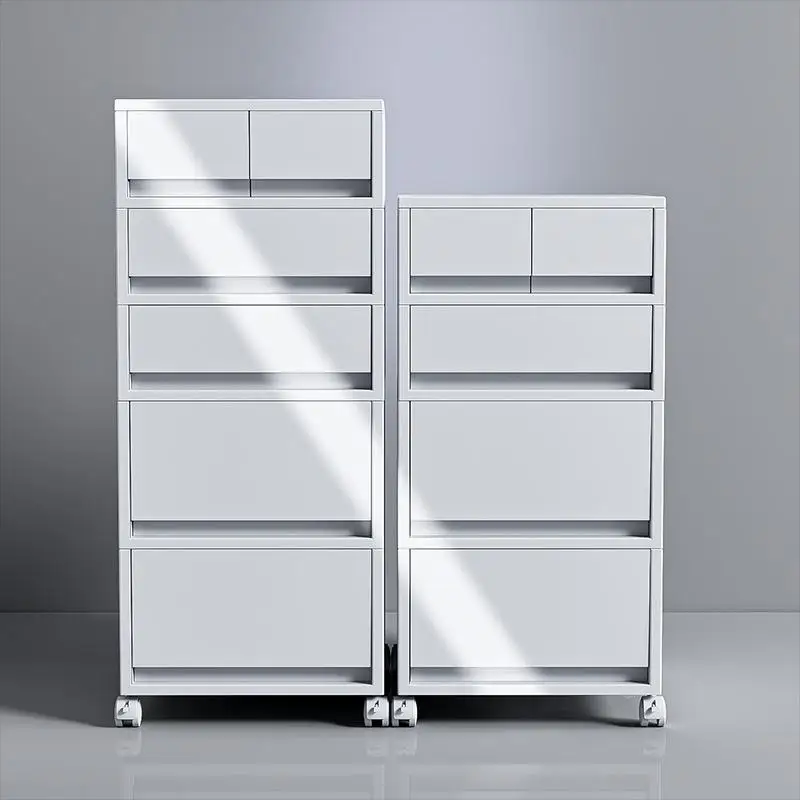 

Утолщенный мобильный настольный органайзер-тумба для документов под стол, многоуровневый файловый шкаф-тумба