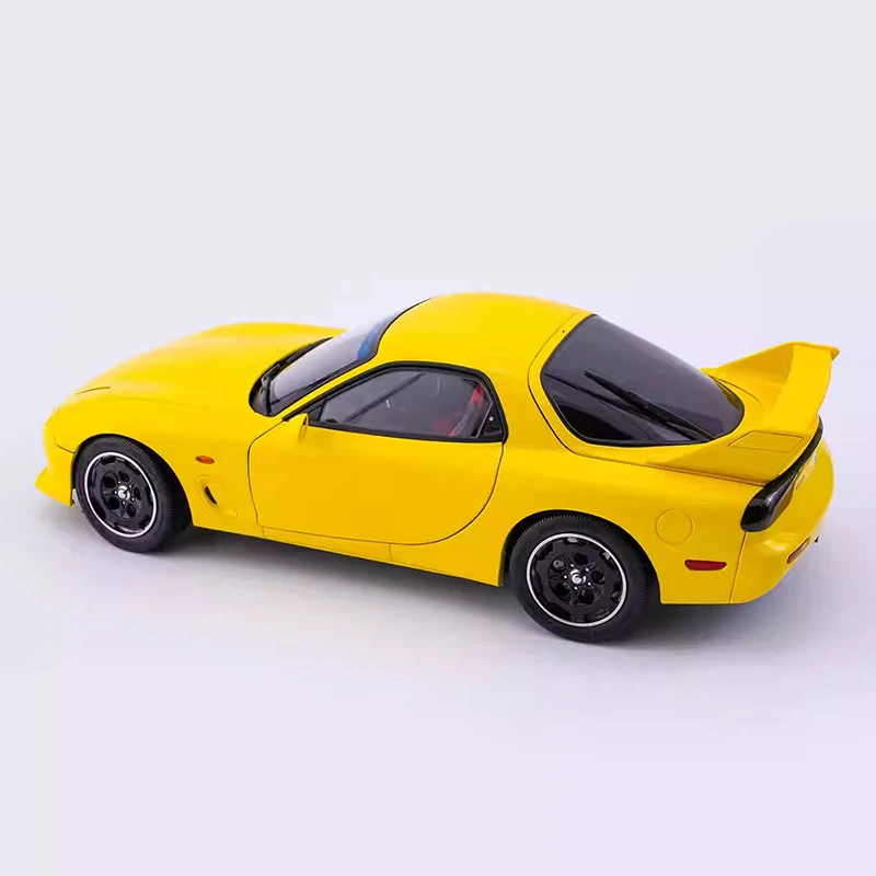 Polar MASTER 1:18 RX7 SPEED Yellow Alloy Car Model