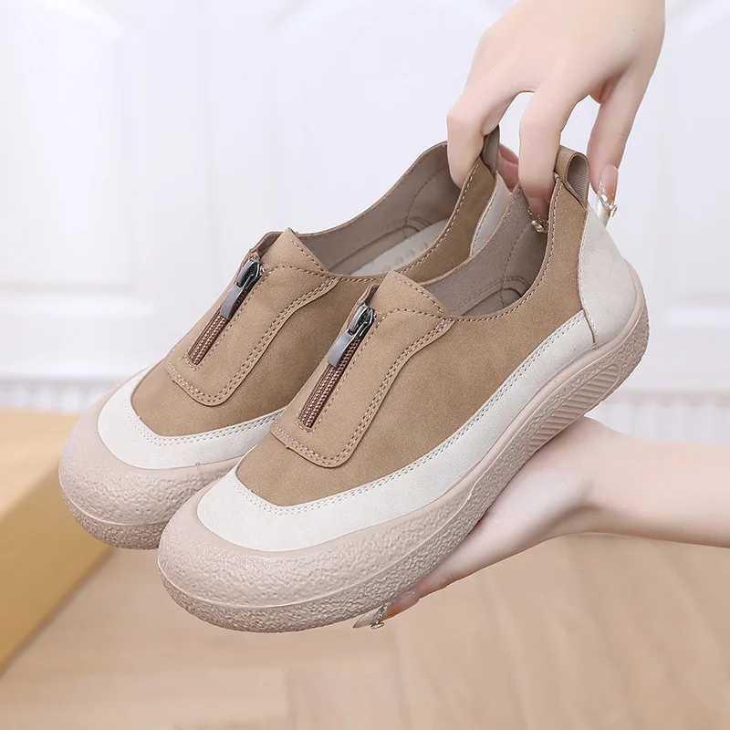 

Womens Slip On Sneakers Breathable Lightweight Soft Sole Comfort Fit Casual Shoes for Daily Walking 2025