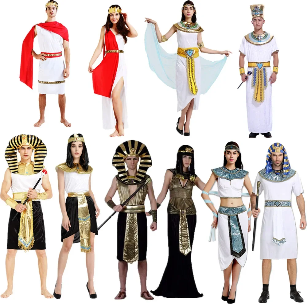 Carnival Costumes Egypt Greece  Rome Adult cosplay Pharaoh Queen Nile Halloween Party Festival Gift Clothes  anime cosplay