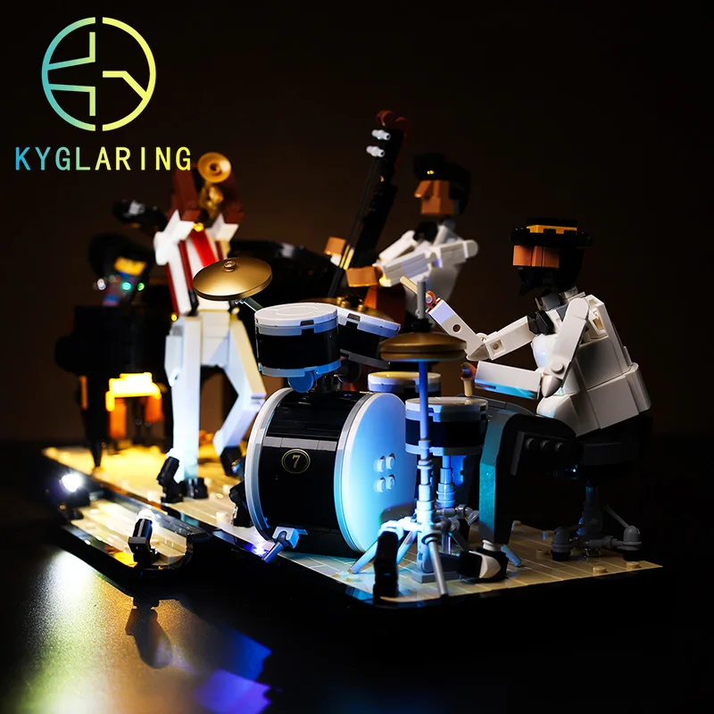 Kyglaring LED Light Kit For 21334 Jazz Quartet Led Lighting Set DIY Toys  (Not Included Building Blocks)