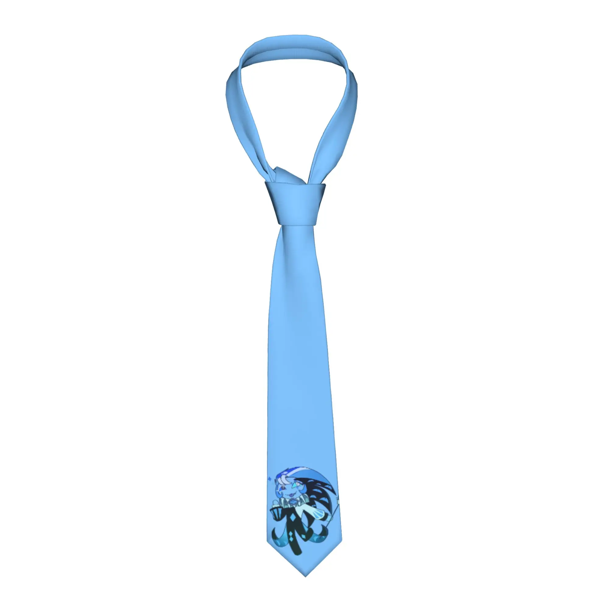 

Галстуки унисекс с принтом «Монстры-печеньки», 8 см, для мужчин, для повседневной носки и вечеринок