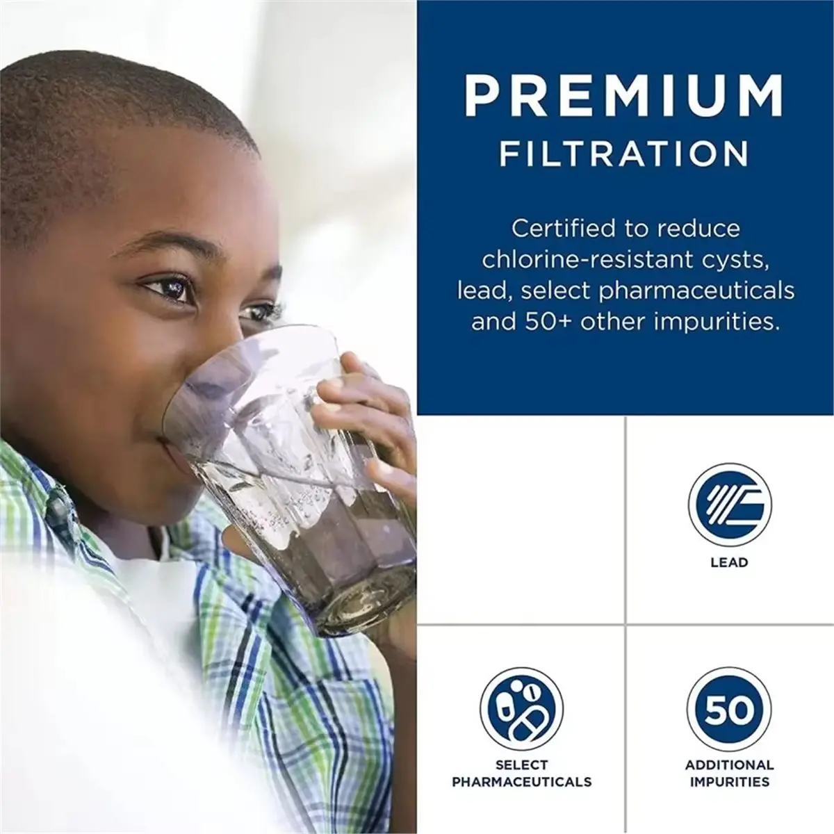 Big Discount Refrigerator Water Filter Replacement, for RPWFE/PFE/GFE Series, NSF Certified, Easy Install, 6-Month Lifespan 1pcs