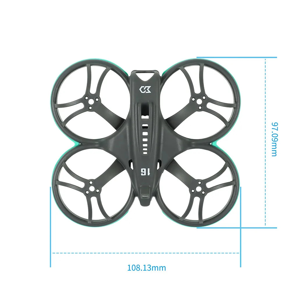 Sub250 Whoopfly16 rama dla 1.6 Cal dron FPV oryginalne wymienne akcesoria do części montażowych