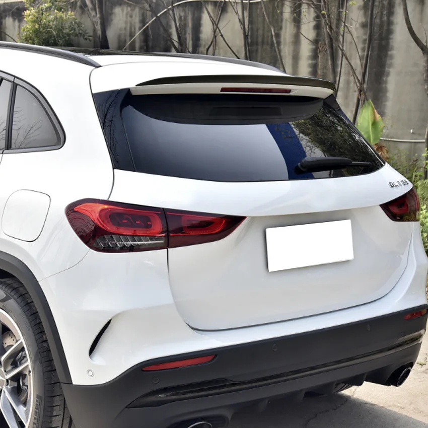 For Roof Spoiler Wing Mercedes-Benz GlA Class H247 GlA180/200 AMG Tail Lip Body Kit 2022 2023 2024