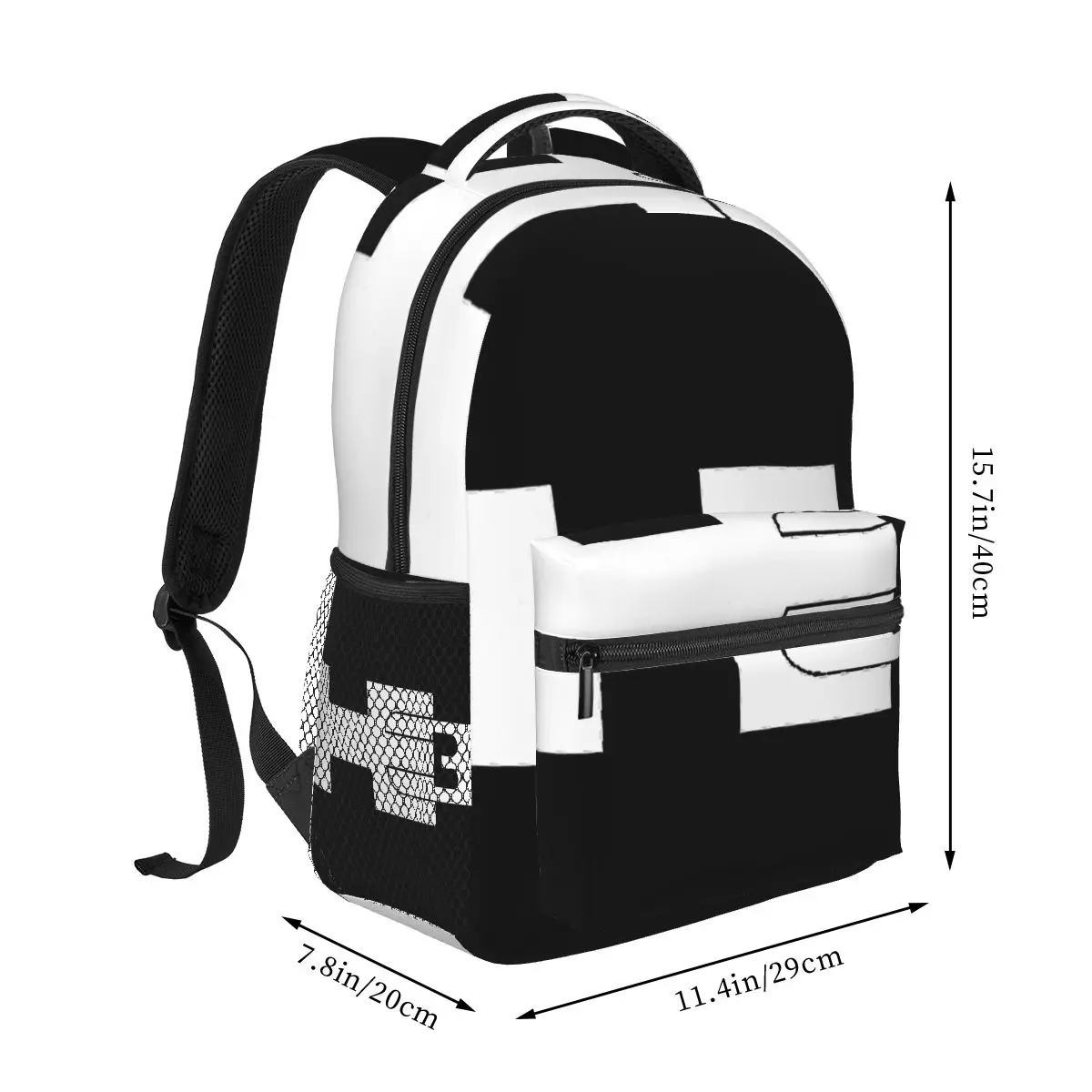 Hummer H3 Carbon Decal Casual Backpack Unisex Students Leisure Travel Computer Backpack