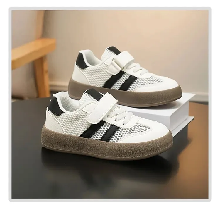 Summer 2026 single-mesh breathable casual sports children's shoes  boys shoes kids sneakers
