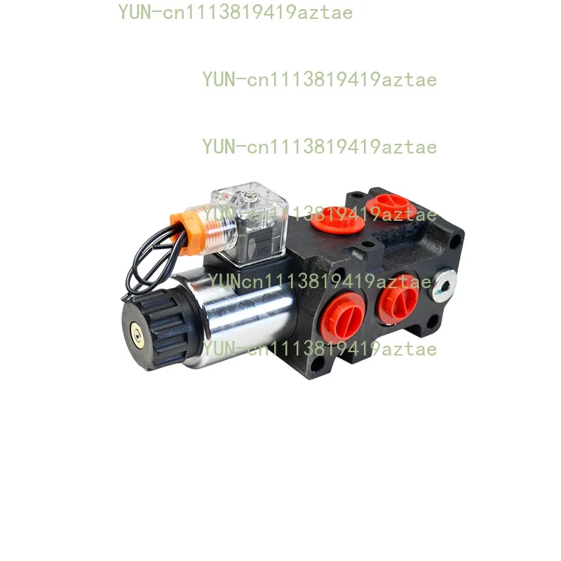 SVV06 Series Hydraulic Multiple Directional Control Valve Solenoid Diverter Valve High Pressure Hydraulic Switch Valve