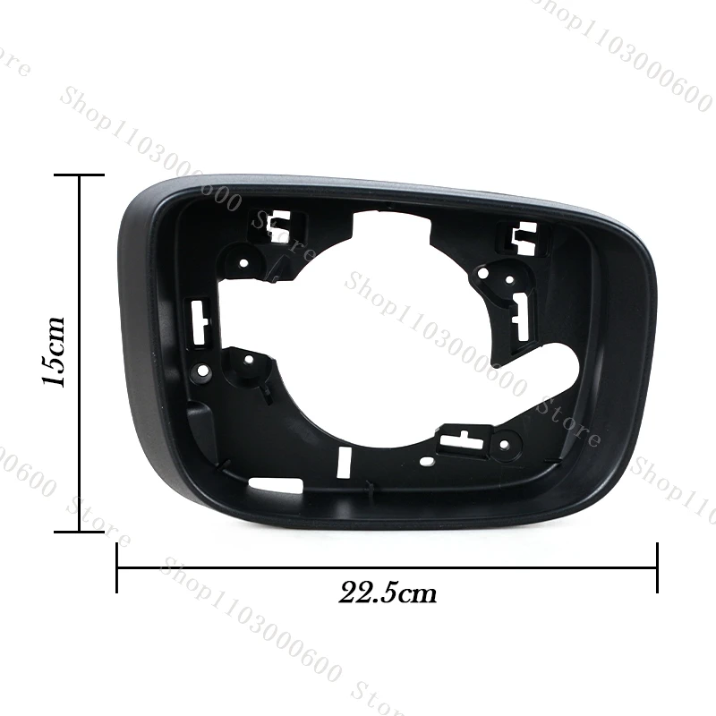 Dla Volvo XC60 2009-2012 2013 2014 2015 2016 2017 Samochodowe skrzydło drzwi bocznych Zewnętrzne lusterko wsteczne Obudowa Obudowa Obudowa — zdjęcie 4