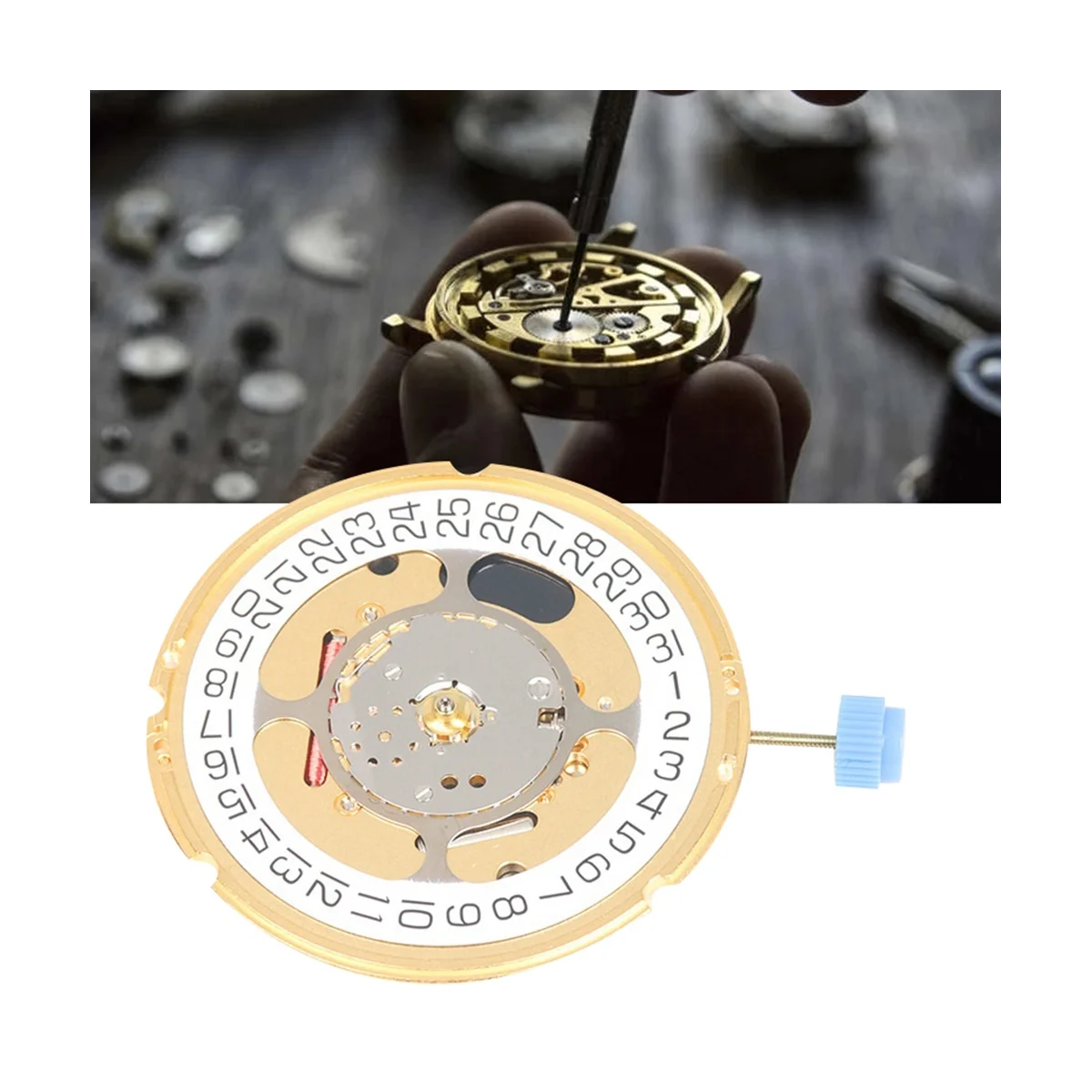 F07111 Watch Movement ETA F07.111 Three-Character with Calendar Disk High-Precision Mechanical Quartz Watch Movement