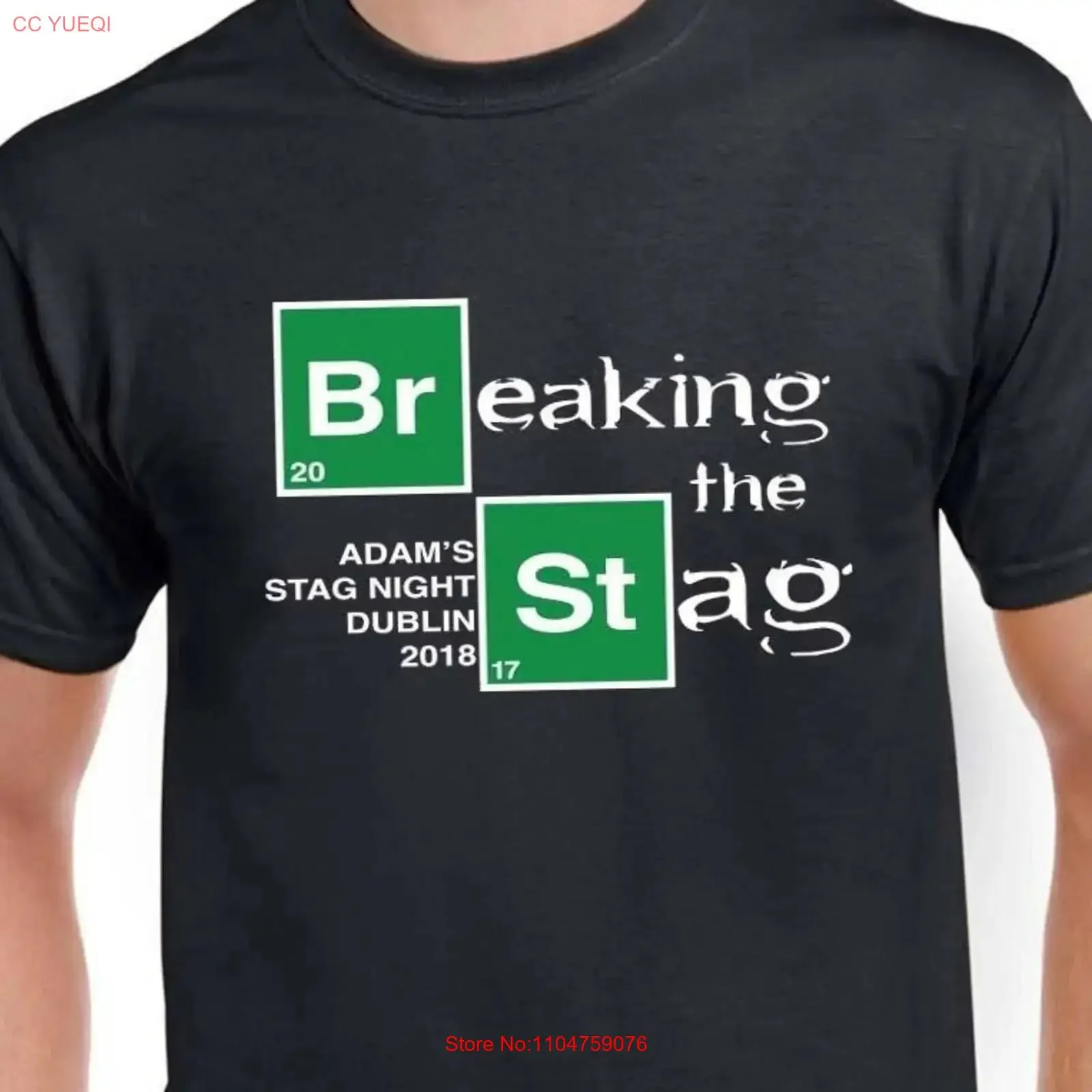 Camisetas Breaking The Stag Do para Despedida de Soltero, con motivos de cerveza, para el Padrino de Boda, con diseño de nudo de corbata, divertidas, vintage, con efecto lavado, ropa de diseñador para hombre