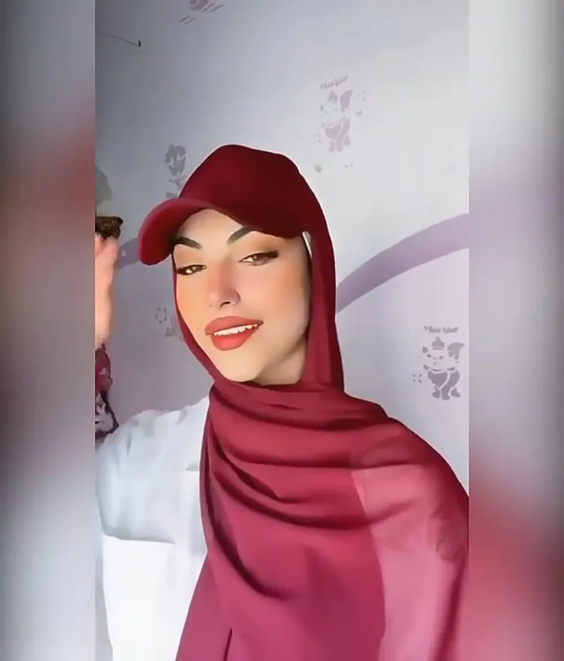 

Muslim Chiffon Hijab with BaseBall Cap for Women Summer Sports Cap W/hijab Scarf Easy Wear Instant Causal Hijabs for Girl