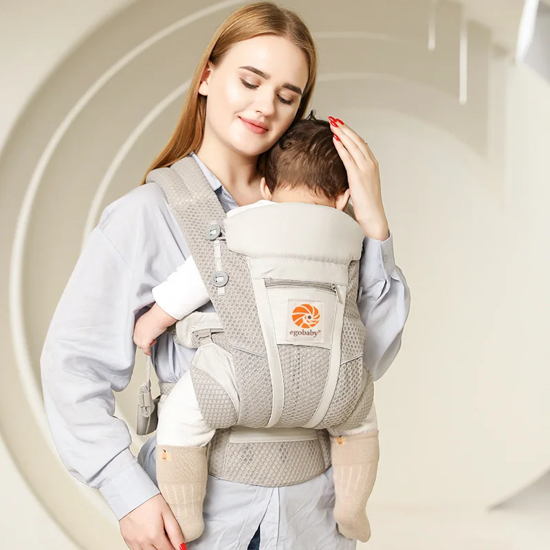 With Box And Instruction Breeze 360 Ergonomic  Baby Carrier All Positions Sling Wrap Backpack 0-36 M